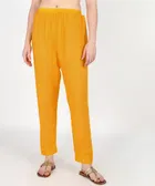 Viscose Rayon Embroidered A-Line Kurti with Pant 