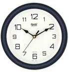 AJANTA Standard Analog Wall Clock (20.5 cm X 20.5 cm, Blue, With Glass)