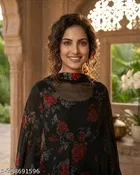 Heavy Design Georgette Kurta Set for Women 