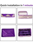Non-woven Foldable Cloth Cover cum Organizer 