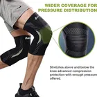 Knee Compression Sleeves for Support, Green 