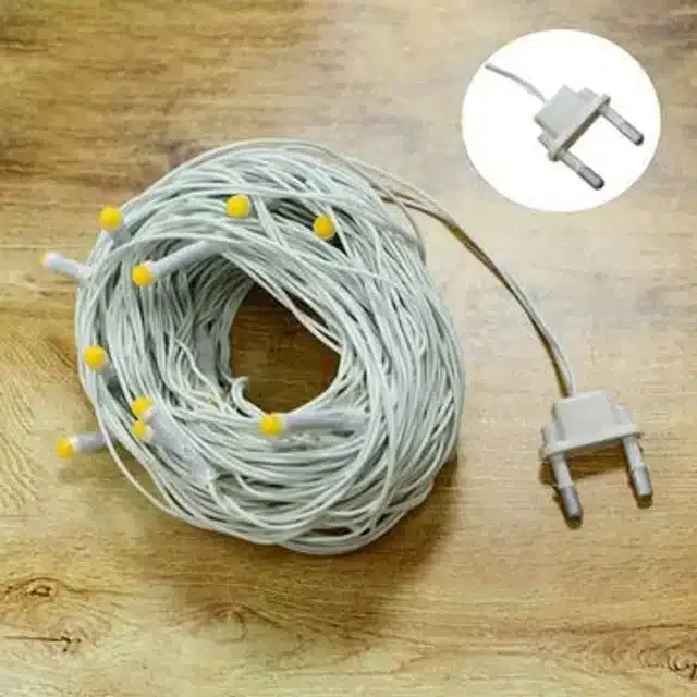 LED String Lights (Yellow, 15 m)