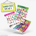Bookford Publications My small chart Numbers, Good Manners & Vegetables 