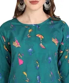 Women Crepe Printed Kurta 