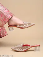 Shoetopia Heel Sandals - Red 