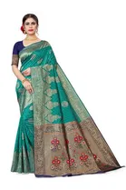 New Fancy Jacquard Festive Sarees 