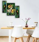 Textured Radha Krishna Home Decor Digital Painting 12x18 Set of 3