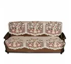 Polyester Floral Sofa Cover 