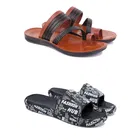 Combo of Flipflops & Sliders for Men 