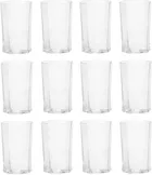 Water cum Juice Glass (Transparent, 200 ml) (Pack of 12)