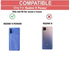 Rubber Mobile Back Cover for MI Redmi 9 Power 
