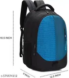Polyester Backpack for Men & Women, Blue