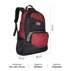 DE VAGABOND Abstract 2.21 Casual/School Bag, Backpack 19 Liters 