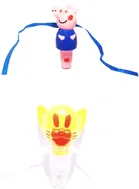 Pepa Pig Cat Two Light Whistle Kid's Rakhi 