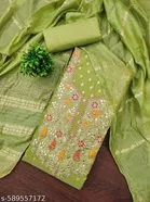 Embroidered Floral Patiala Suits for Women 
