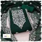 Chanderi Cotton Embroidered Punjabi/All Over Suits for Women 