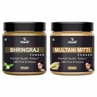 Natural Bhringraj & Multani Mitti Powder for Skin & Hair 