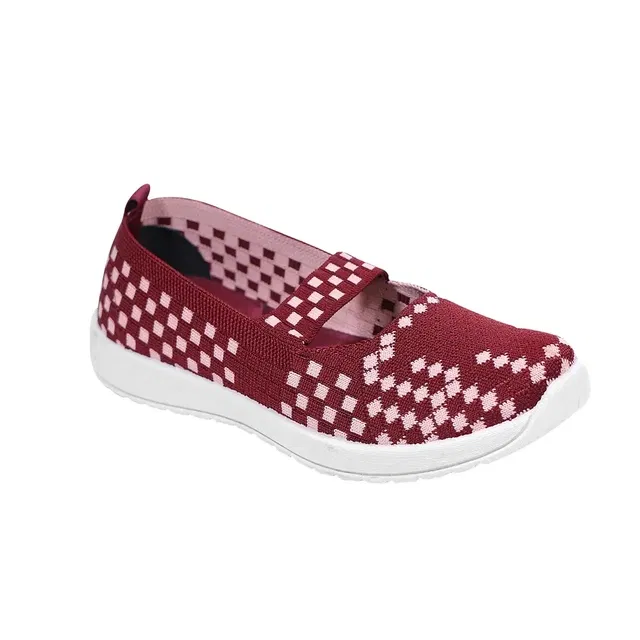 Casual Bellies for Women (Maroon, 8)