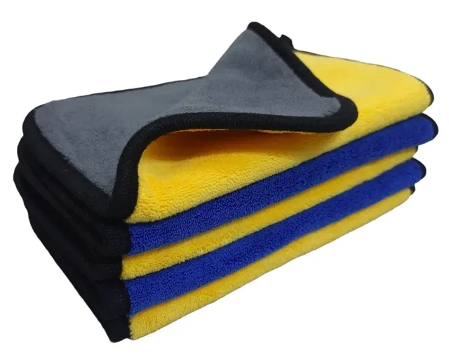 Neekshaa Microfiber Towel (Multicolor, 40x40 cm, Pack of 5)