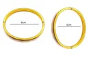 Metal Gold-Plated Bracelet for Women & Girls, Gold