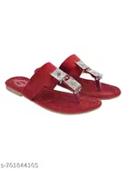 Solid Flat Sandals for Women 