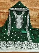 Vichitra Silk Unstitched Dress Material for Women 