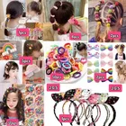 Set of 79 pcs Hair Accessories Combo for Women 