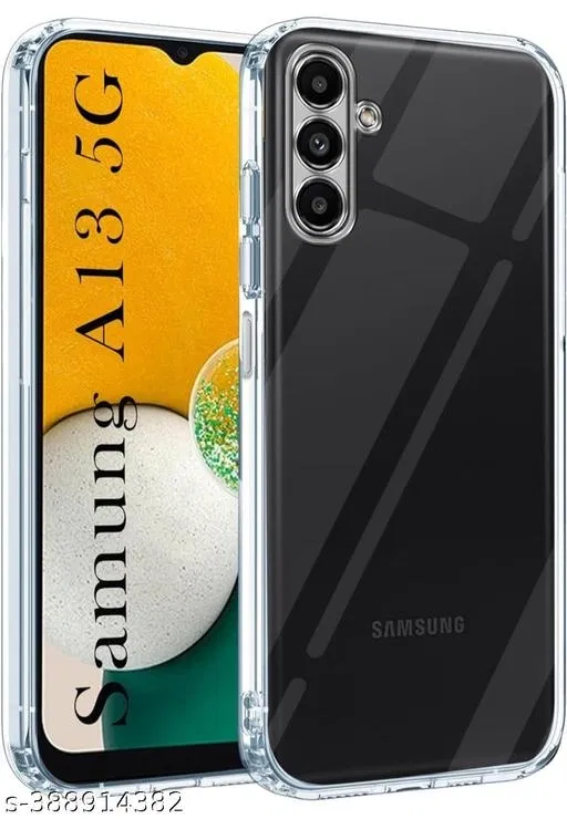 Silicone Mobile Cover for Samsung Galaxy A13 5G (Multicolor)