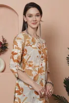 Cotton Printed Top for Women 