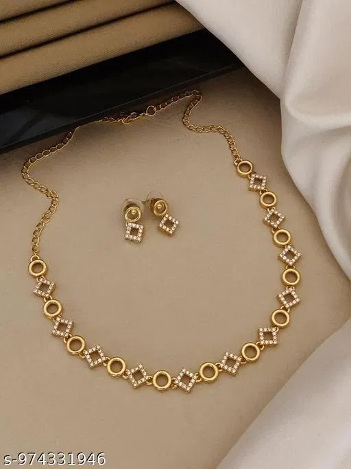 Jewellery Set for Women (White, Free Size)