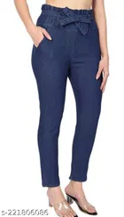 Denim Solid Jeans for Women & Girls 