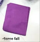 Jimmy Choo Solid Saree For Women, Purple