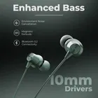 TECHFIRE T60 Pro Bluetooth Neckband with ANC/ENC [Green]