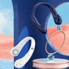 Enmora Air Conditioner Neck Cooler Fan Portable Smart Cooling Neckband Fan Cooler Rechargeable Neckband Fan - Ideal For Outdoors And Indoor Activities USB Air Cooler 