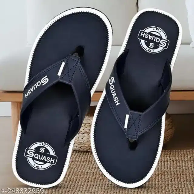 Flip Flop for Men (Navy Blue, 6)