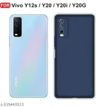 Synthetic PU Leather Mobile Cover for Vivo Y12s / Y20 / Y20i / Y20G / Y20A / Y20T / Y11s 