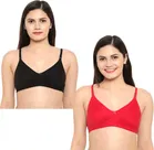 Cotton Blend Non Padded Bra for Women 