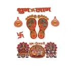 Sparkle Diwali Decor Cut outs as Family Combo