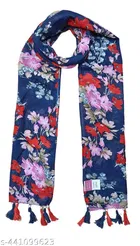 Poly Chiffon Printed Scarves for Women 