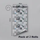 Vinyl Waterproof Wallpaper Roll for Kitchen Wall 