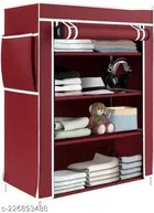 4 Layer Plastic Collapsible Shoe Rack 