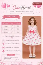 Printed Party Wear Dress for Girls 