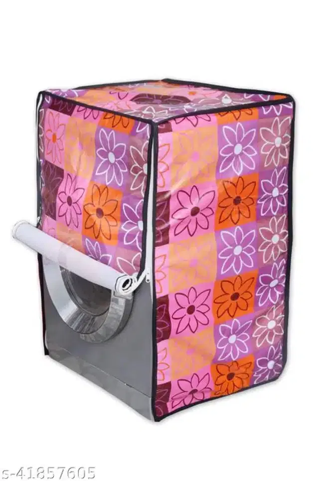 PVC Washing Machine Cover (Multicolor)