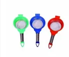 Plastic Tea Strainers for Kitchen (Multicolor, Pack of 3)