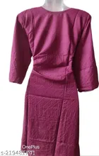 Cotton Blend Embroidered Kurti for Women 