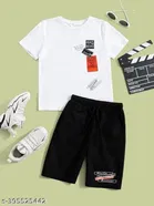 Hosiery Cotton Clothing Set for Boys 