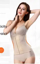 एयर ब्रेथ टम्मी गृप बेल्ट वैस्ट ट्रेनर ट्रिम्मर एंड स्लिमिंग कोर्सेट 3 हुक्स गिर्डल विद वायर सपोर्ट 