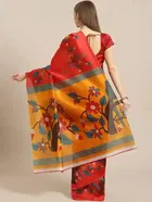 शारदा क्रिएशन मैसूर सिल्क प्रिंटेड साड़ी 