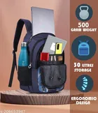 Nylon Backpack for Men & Women, Blue