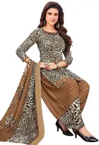Yashika Unstitched Crepe Salwar Suit Material 